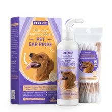 HICC Pet® Anti-itch & Antimicrobial Pet Ear Rinse For Dogs & Cat, 118ml