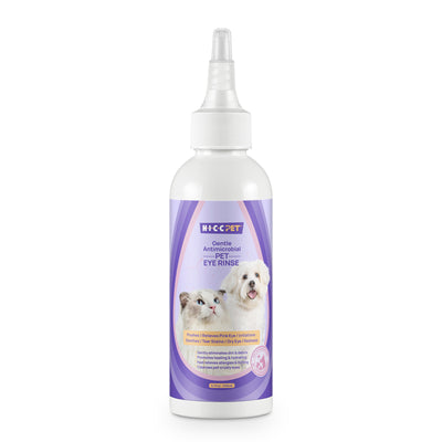HICC Pet® Gentle Antimicrobial Pet Eye Rinse For Dogs & Cats, 150ml