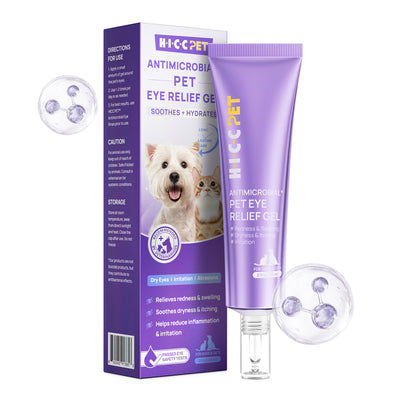 HICC Pet Antimicrobial Pet Eye Relief Gel