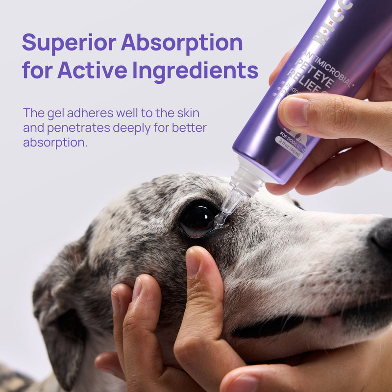 HICC Pet® Antimicrobial Pet Eye Relief Gel