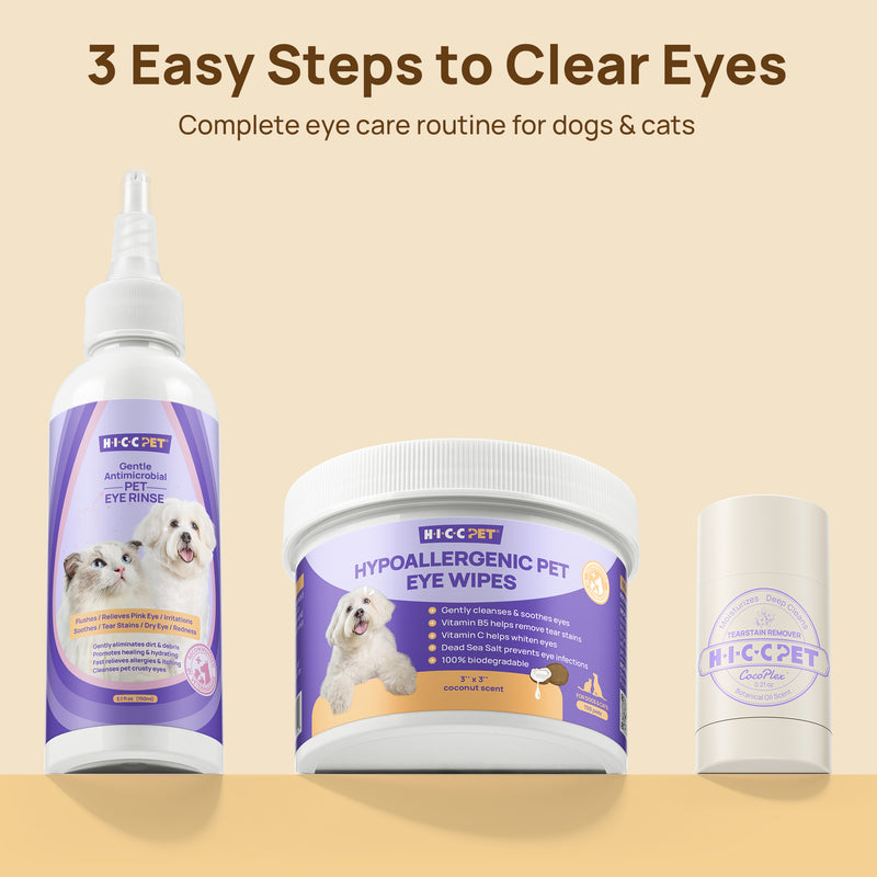HICC Pet® 3-Step Eye Care Kit