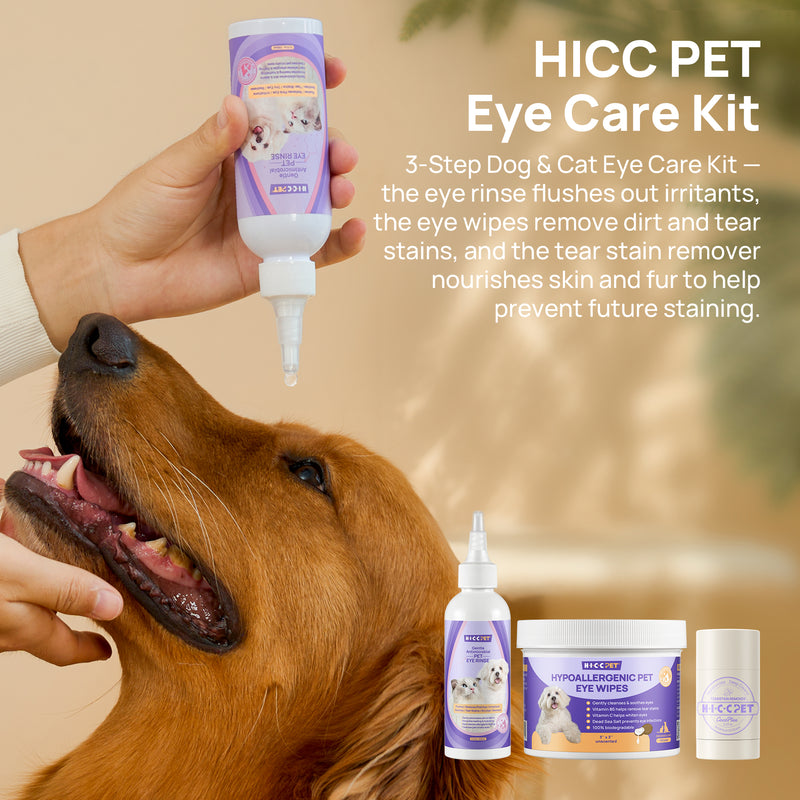 HICC Pet® 3-Step Eye Care Kit