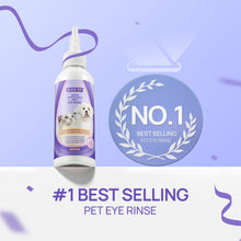 HICC Pet® Gentle Antimicrobial Pet Eye Rinse For Dogs & Cats, 150ml