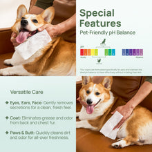 HICC Pet® Flushable Pet Anal Gland Wipes For Dogs & Cats