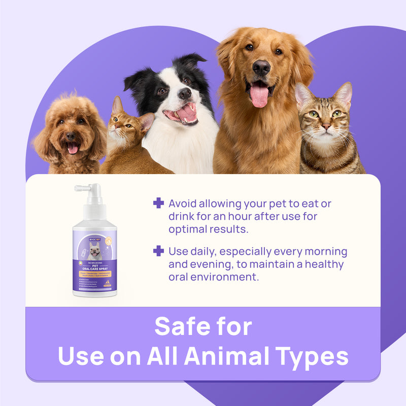 HICC Pet® Pet Oral Care Spray For Dogs & Cats, 150ml