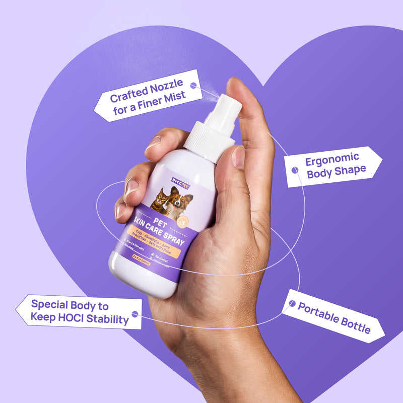 HICC Pet® Pet Skin Care Spray For Dogs & Cats, 100ml