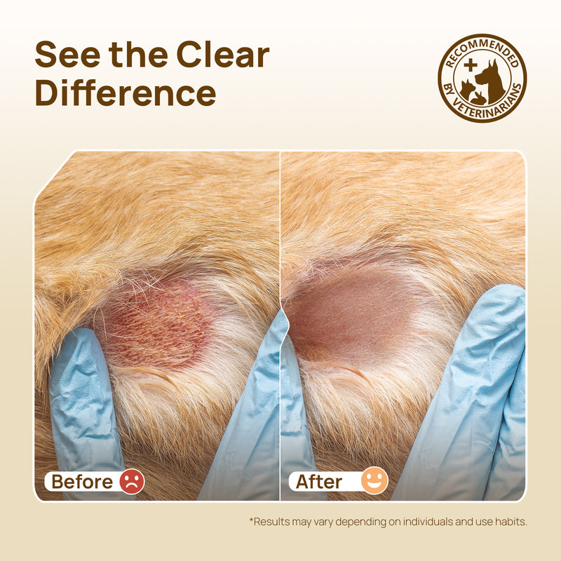 HICC Pet® Itch Relief Skin Soothing Wipes For Dogs & Cats