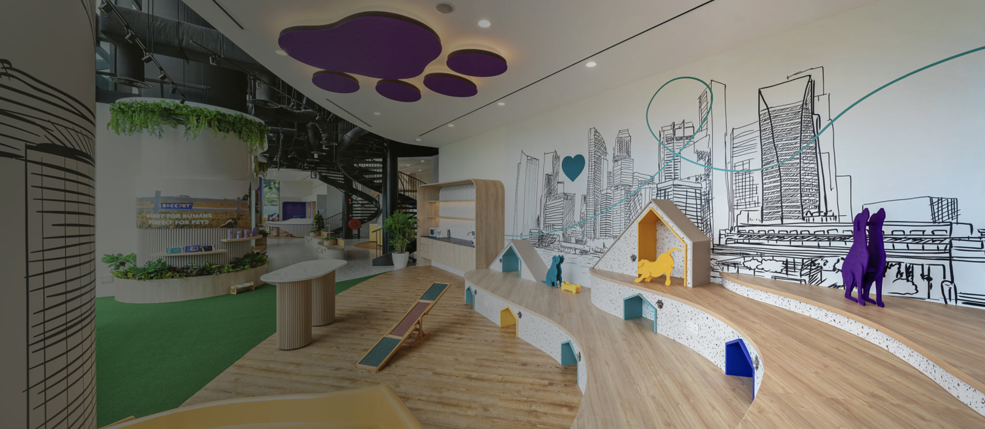 One of Singapore’s Biggest Pet Showrooms 470㎡ Space