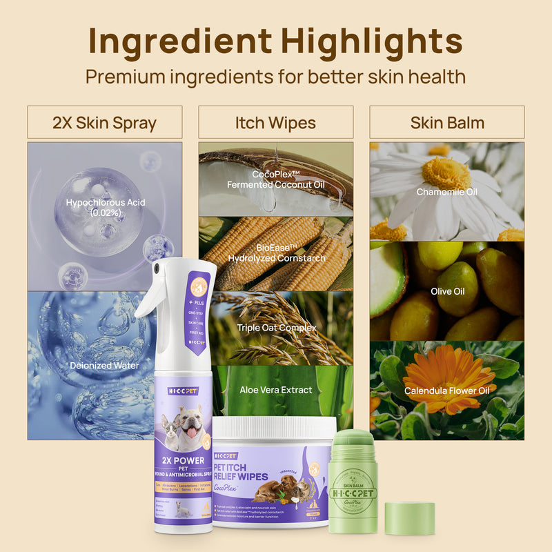 HICC Pet® Itch Relief Kit
